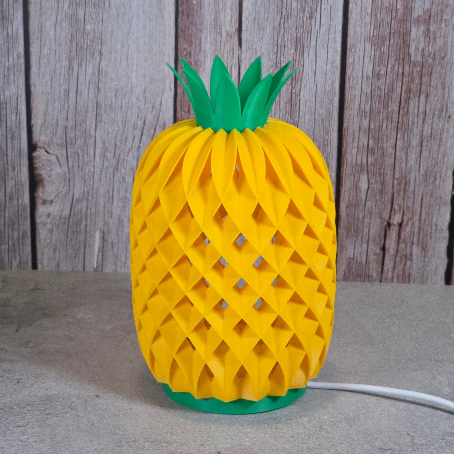 Pineapple LED Lamp and Night Light Mesh Style