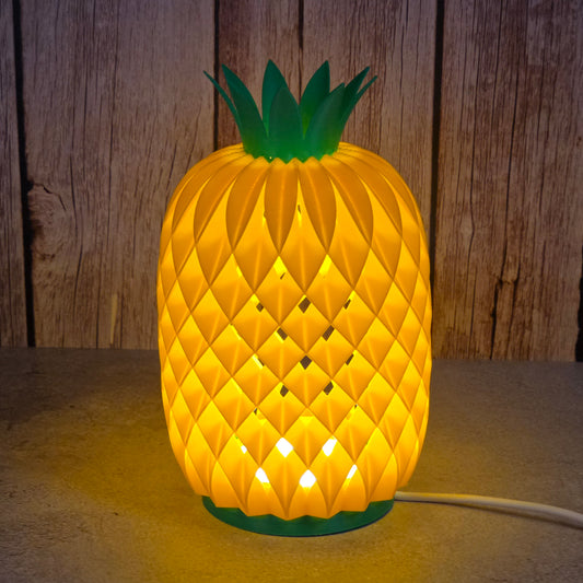 Pineapple LED Lamp and Night Light Mesh Style