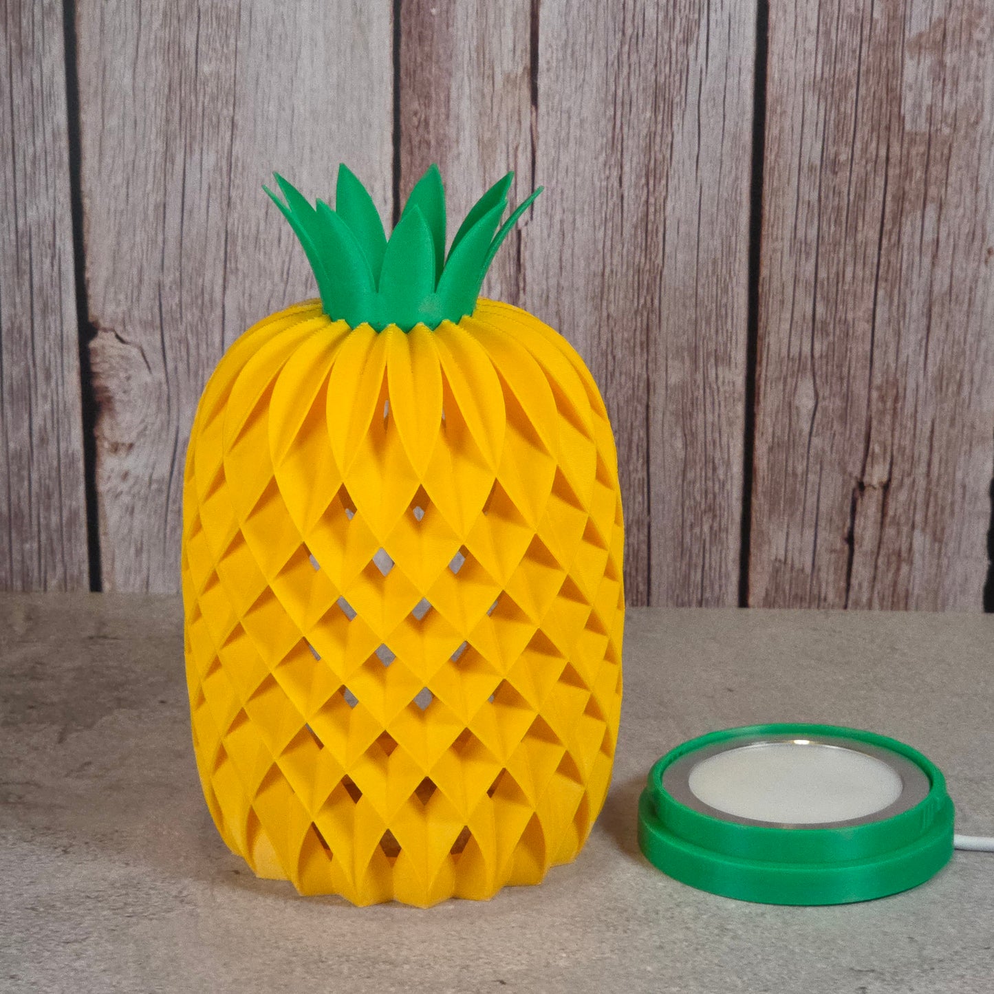 Pineapple LED Lamp and Night Light Mesh Style
