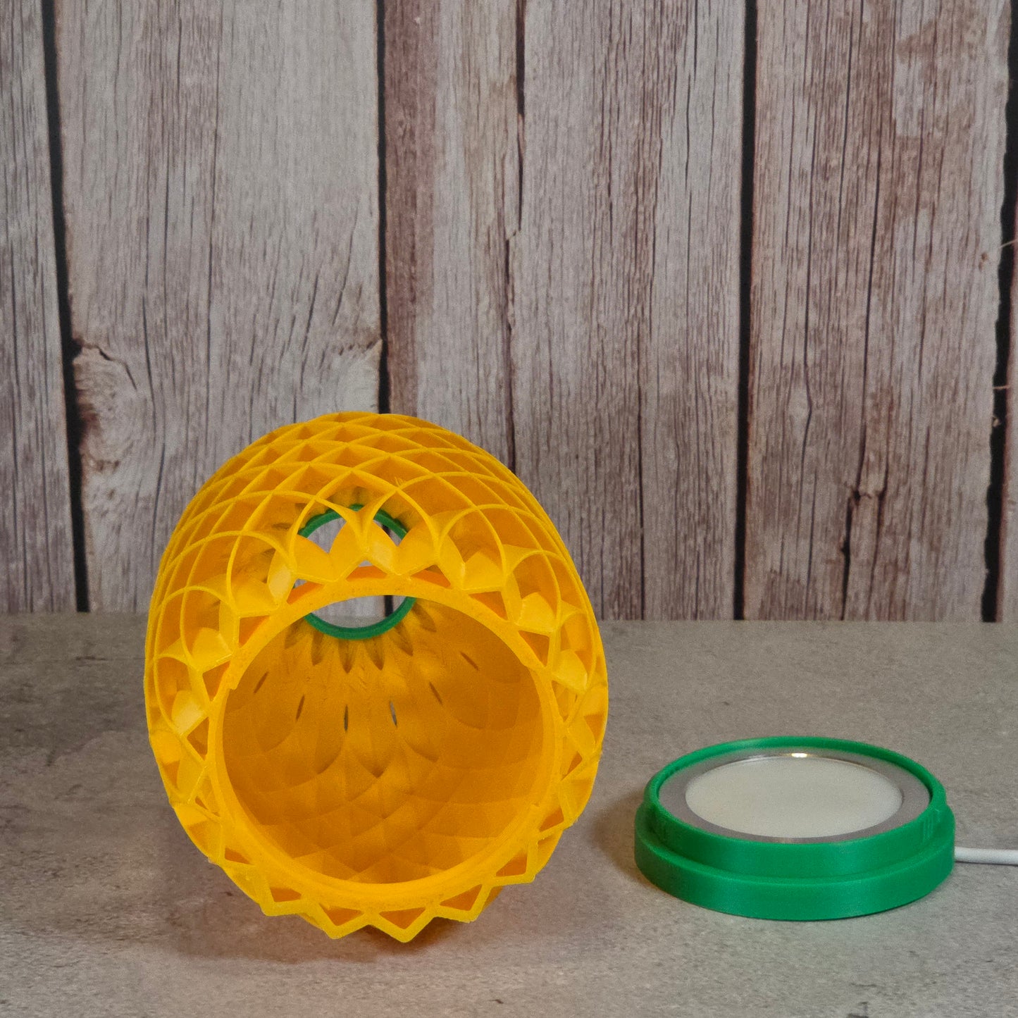 Pineapple LED Lamp and Night Light Mesh Style