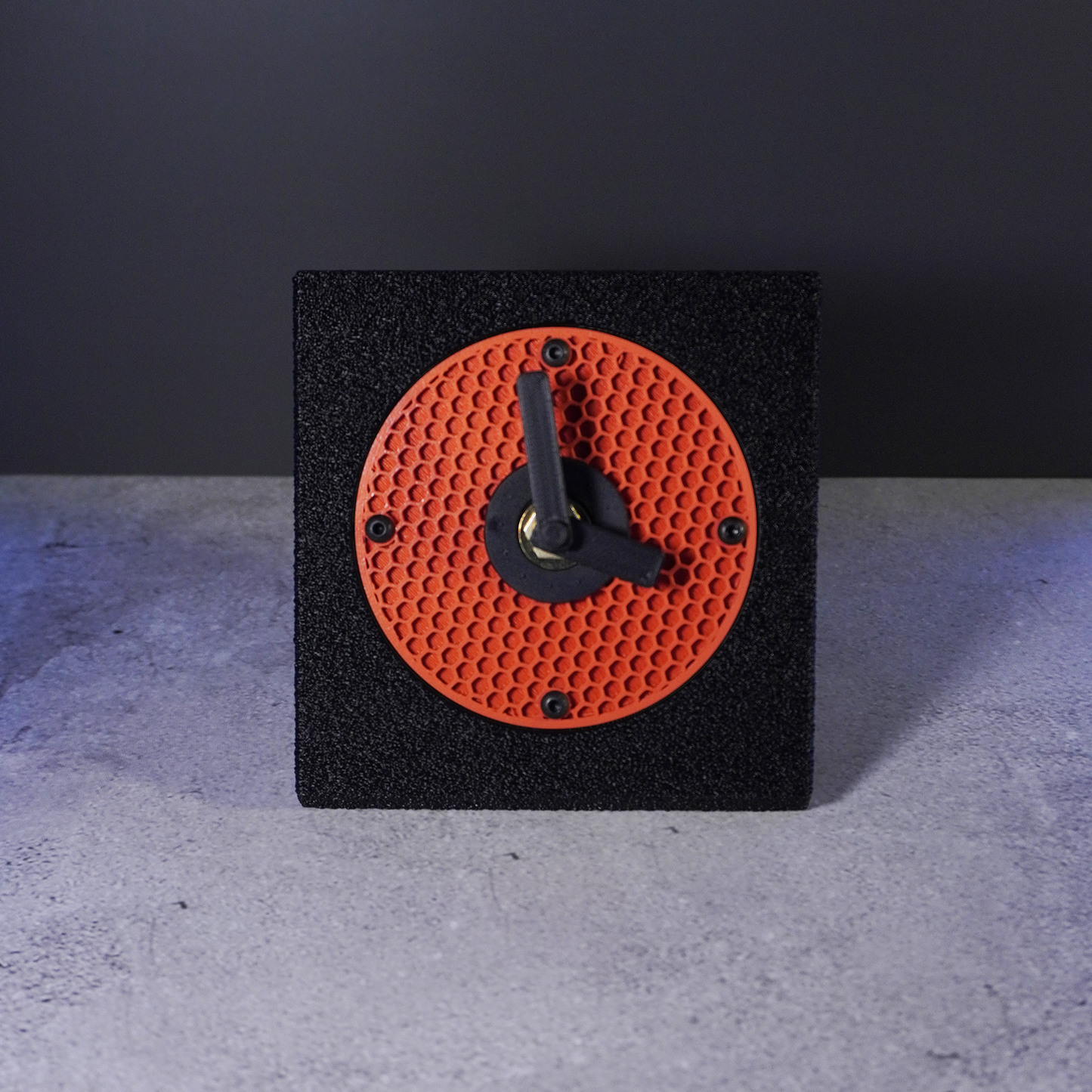 Modern Minimalist Clock with Honeycomb Face