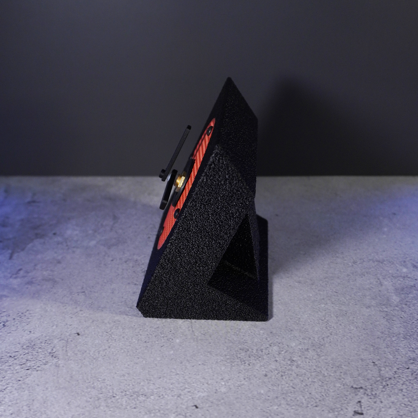 Modern Minimalist Clock with Honeycomb Face