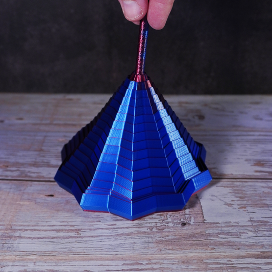 Layered Flexible Expanding Retracting Fidget - Great Sensory ASMR Toy!